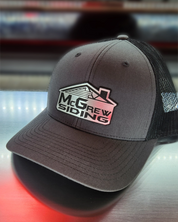Custom Polymer Brushed Metal Badge Hats
