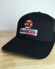Custom Polymer Brushed Metal Badge Hats