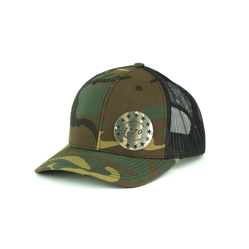 1776 Stainless Steel Badge Hat