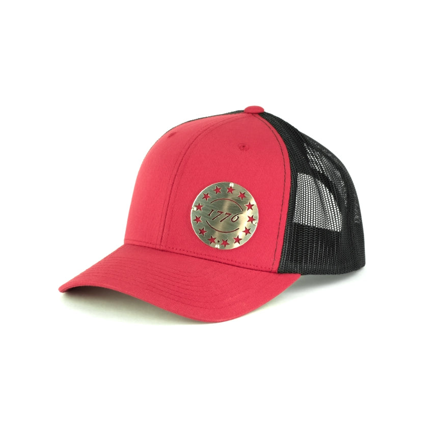 1776 Stainless Steel Badge Hat
