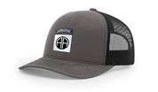 82nd Airborne Brushed Metal Badge Hat  - Officially Licensed U.S. Army
