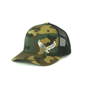 Freedom Eagle Stainless Steel Badge Hat