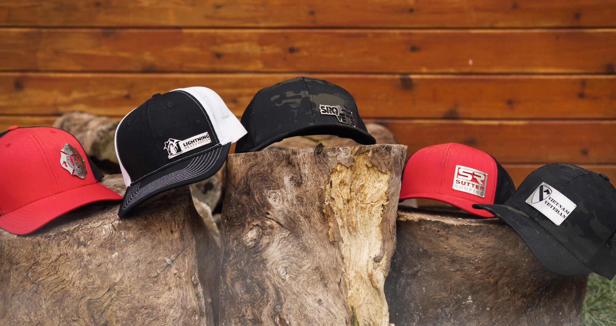 Custom Metal Badge Hats for Business and Patriots Patriot Forge Works Custom Metal Badge Hats