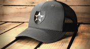 2nd Infantry Division Brushed Metal Badge Hat - Officially Licensed U.S. Army