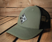 4th Infantry Division Brushed Metal Badge Hat - Officially Licensed U.S. Army