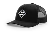 4th Infantry Division Brushed Metal Badge Hat - Officially Licensed U.S. Army