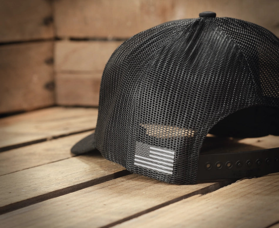 US_Army_Officially_Badge_square_Licensed_Brushed_Metal_Badge_Hats_by_Patriot_Forge_Works_flag_addition_on_side.webp