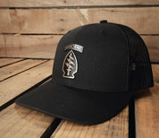 1st Special Forces Command Airborne Brushed Metal Badge Hat - Officially Licensed U.S. Army