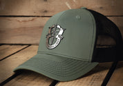 Special Forces - Green Beret Brushed Metal Badge Hat  - Officially Licensed U.S. Army